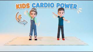 kids cardio power 20 min fun workout home