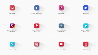 Social Media Pack After Effects Templates