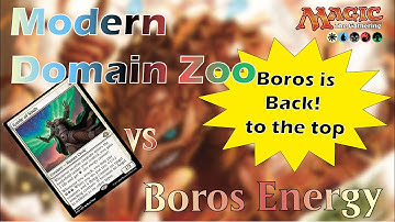 Domain Zoo vs Boros Energy – Modern MTGO League Match #3 | Gameplay & Tips