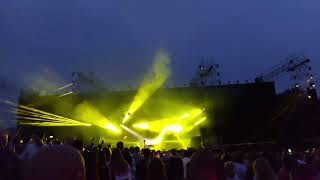 Underworld - Two Months Off / Dark train / King Of Snake live sample (Dance Valley 2024, Amsterdam)