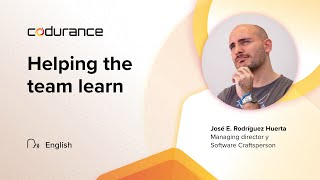 Helping the team learn