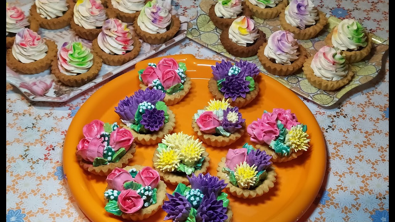 Украшение корзиночек БЗК