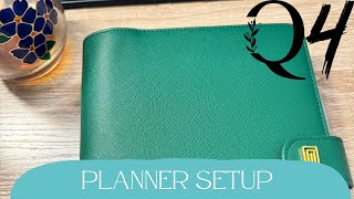 Q4 Planner Rings Setup