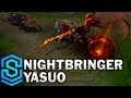 Nightbringer Yasuo Skin Spotlight - League of Legends