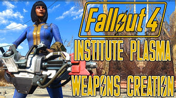 Institute Plasma Weapons (Alms For The Needy) Fallout 4 Creation Club Walkthrough!