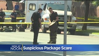 Bomb Squad Investigates Suspicious Package Left Outside The Sacramento Bee