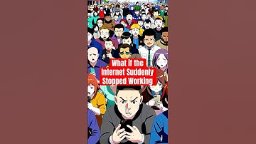 What if the internet suddenly stopped working? #shorts