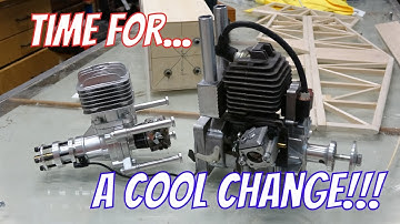 Engine Changeup, Giant Scale Model Airplane Scratch build: Ryan