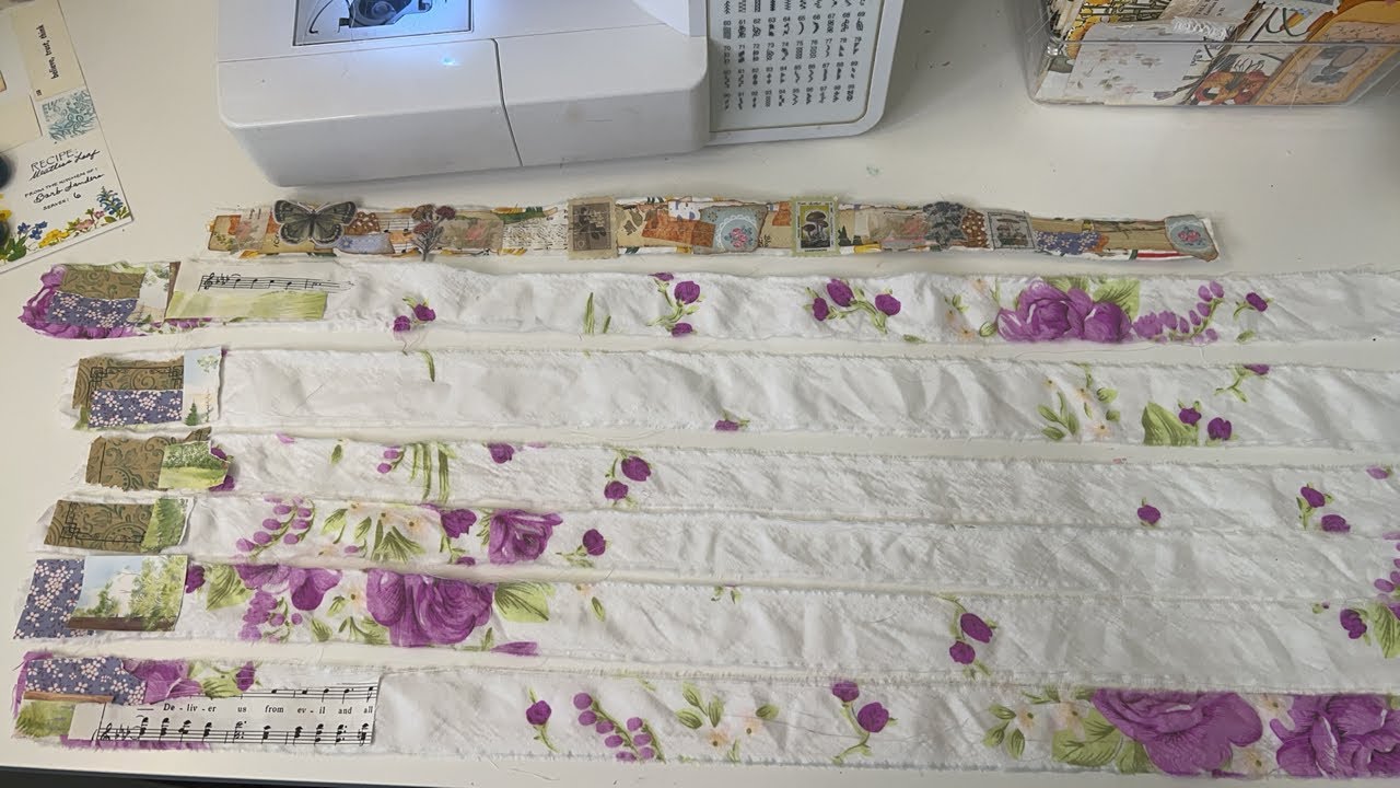 Collage snippet rolls // live hang