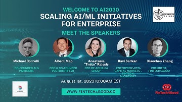Scaling AI/ML initiatives for enterprise (video full version)