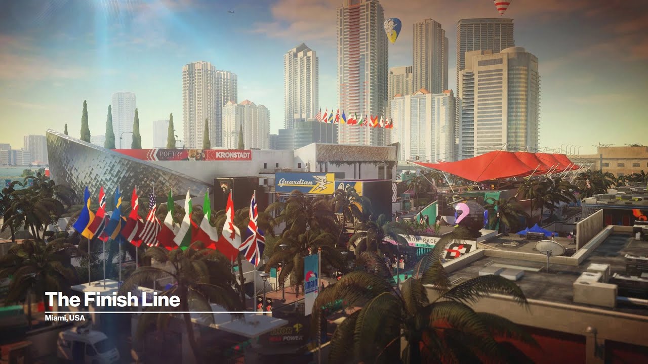 Hitman 3 (WoA) All Challenges: Miami, The Finish Line / Mastery level 20, Default Loadout