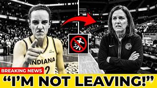 Caitlin Clark's FIERY Response To Coach Sides: 'I'M NOT DONE HERE!'