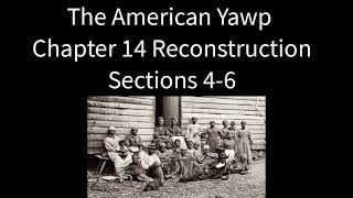 The American Yawp  Chapter 14  Reconstruction Sectioin 4 6