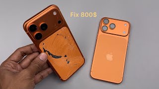 IPHONE 17 PRO MAX Cracked Damaged Restoration