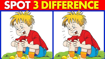 【Spot the Difference】👀 Improve Your Concentration! Train Your Focus & Memory | HURRY UP 😄 | QuizRush