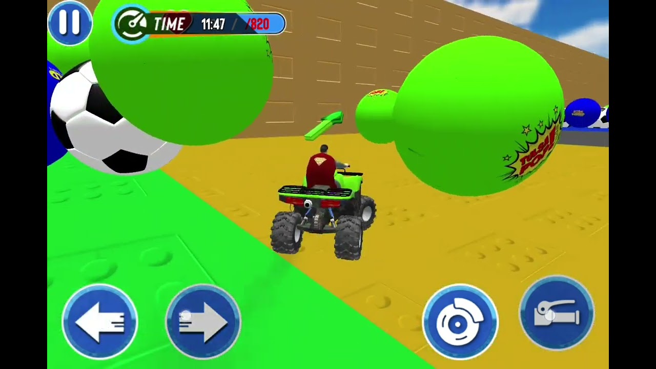 Superman Takes on Extreme ATV Challenge! Brutal Crashes & Insane Obstacles Are Too Easy!