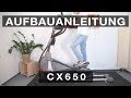 SPORTSTECH CX650 Crosstrainer - Aufbauanleitung/construction/structure/estructura/struttura