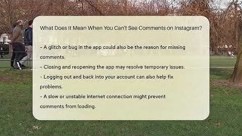 What Does It Mean When You Can