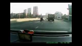 Bike Almost Crashed in Tbilisi