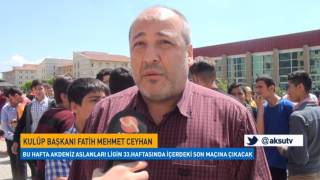 Başkan Ceyhan Ve Kaptan Mesut Balkan İçerdeki Son Maç Hakkında Yorum Yaptı