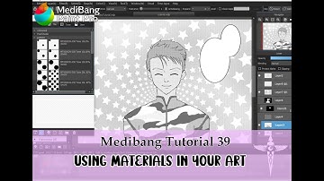 Medibang Tutorial 39: Using Materials in your Art