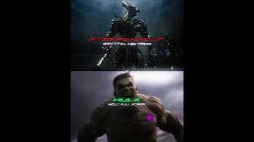 Hulk vs Steppenwolf | #edit #viral #hulk #Fyp #Shorts #marvel #dc #Fy