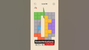 Folding Blocks [Level 96] (91/120 Beginner) | Walkthrough #shorts