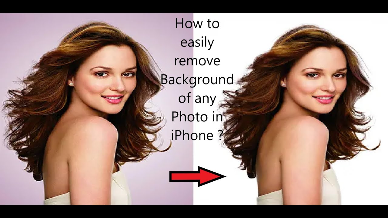 How To Easily Remove Background Of Any Photo In Just One Click In Iphone Youtube How To Remove Photo Easily