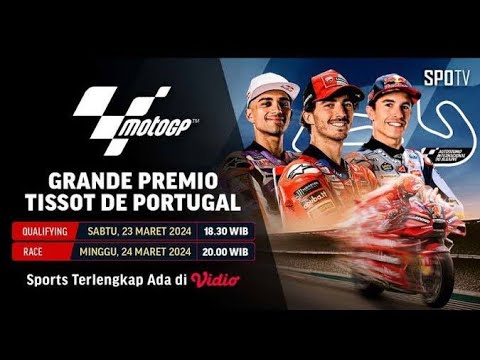 🔴 Jadwal Siaran Langsung Race MotoGP Portugal 2024 | MotoGP Portugal 2024 Live Trans 7 -MotoGP 2024