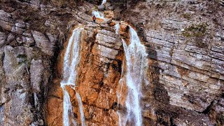 Crimea is now with WATER. The rockfall destroyed the BOTKIN TRAIL. LOCALS SWIM in the WATERFALLS.