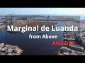 Nova Marginal De Luanda Obras Na Chicala 4K Drone View Do Ar Angola Virtual Tour Extra