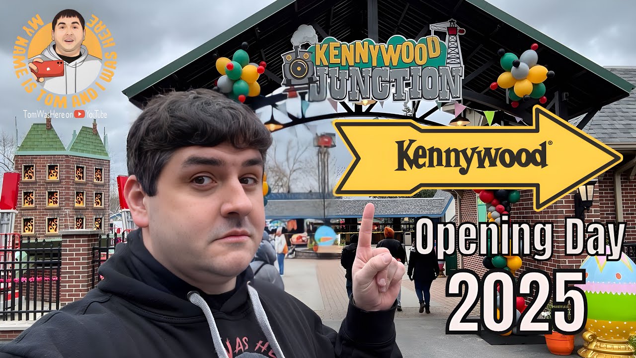 Tom Was Here: Kennywood Park - Opening Day of the 2025 season - West Mifflin, PA - April 2025