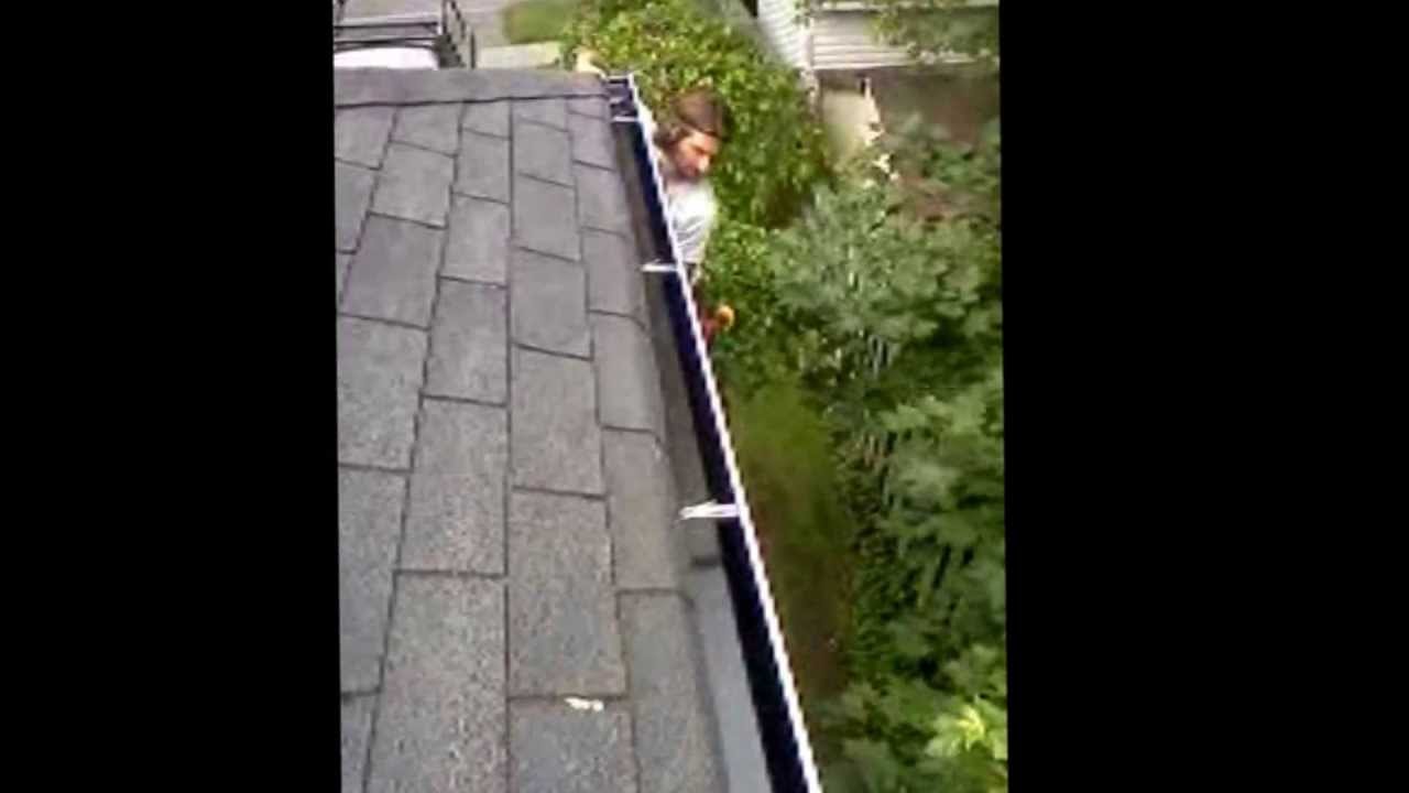 Seamless Eavestrough Toronto Installation with Miter Corners YouTube