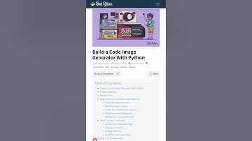 Building a Code Image Generator With Python