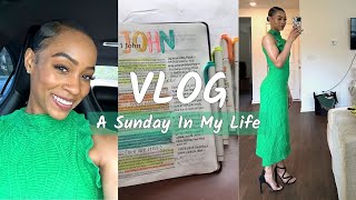 Sunday Vlog | GRWM, Church Service, Making Friends As An Adult Is Difficult, And a little more