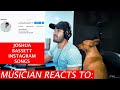 Reacting To Joshua Bassett's Instagram Songs