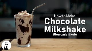 Chocolate Milkshake, Low-Carb & Keto | Black Tie Kitchen