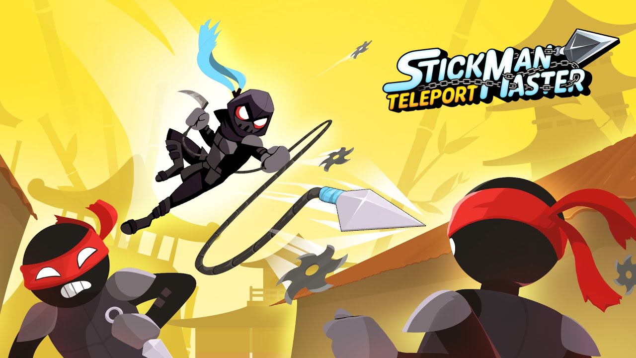 Stickman Teleport Master 3D MOD APK cover