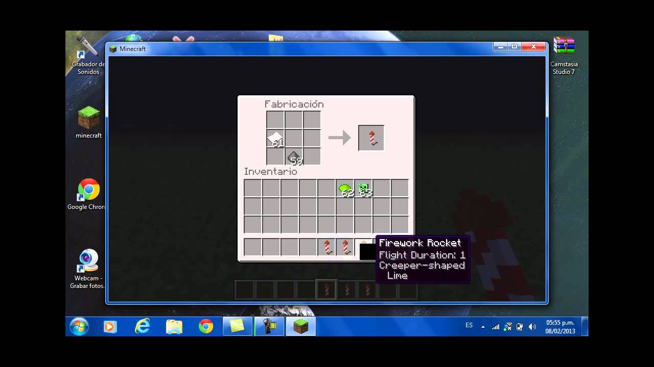 COMO HACER PETARDOS EN MINECRAFT - YouTube