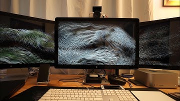Triple Apple Thunderbolt Displays on M1 Max Mac Studio