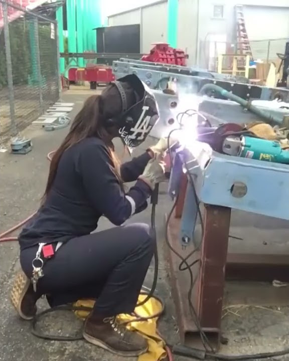 Women welder