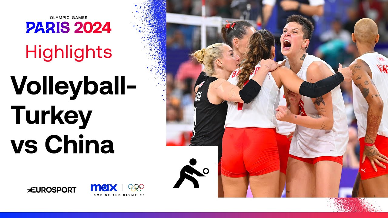 GREAT GAME! | Turkey vs China Women's Volleyball Quarter-Final | 