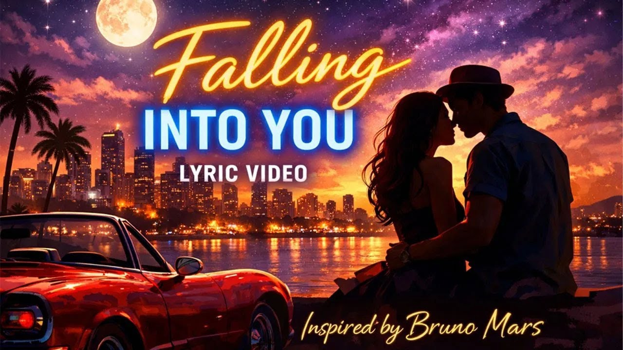 Falling Into You ❤️| Romantic Pop R&B Love Song (Lyric Video)
