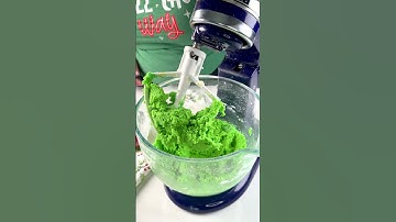 These Grinch Cookies Look Too Fun to Be Easy! 💚 ❣️💚 LINK IN DESCRIPTION #recipe #shorts