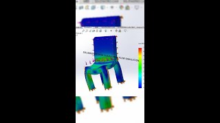 SOLIDWORKS 2020 CHAIR DESIGN, FORCE FLOW SIMULATION AND REPORT GENERATION