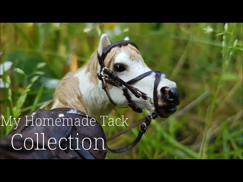 My Homemade Model Horse Tack Collection! 