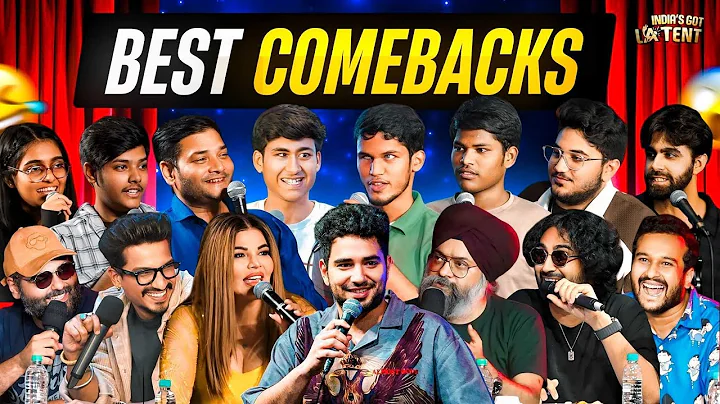 BEST COMEBACKS AT LATENT (Part 1) | India's Got Latent