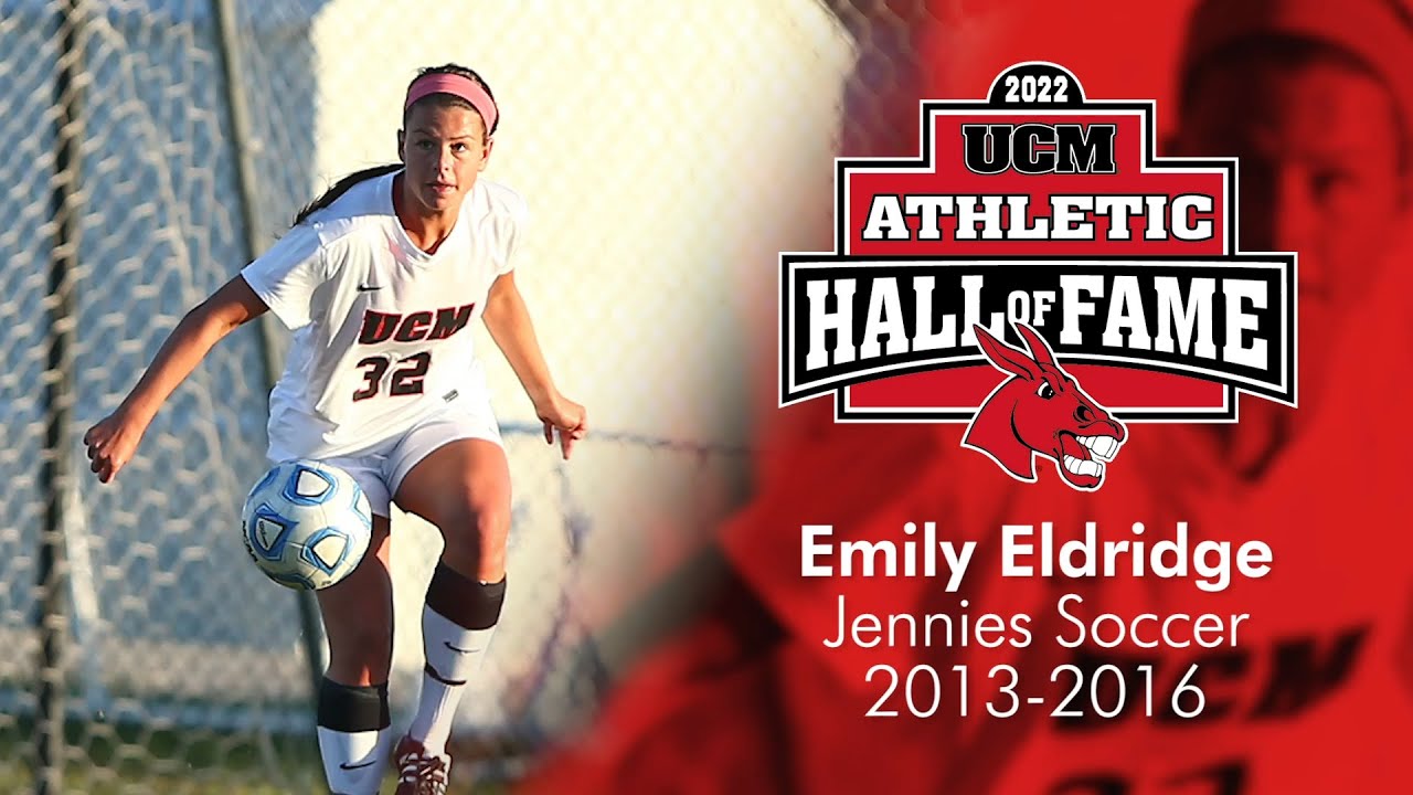 UCM Athletic Hall of Fame Class of 2022 Emily Eldridge (Jennies soccer