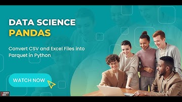 How To Convert CSV Into Parquet In Pandas | Read Parquet Files | Pandas Tutorial | CoderAbhi