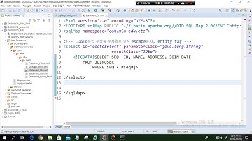 20200324 ibatis mybatis CDATA사용17